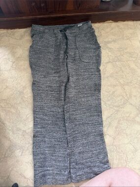 Women’s Gray Cozy Knit Jogger Pants - Relaxed Fit